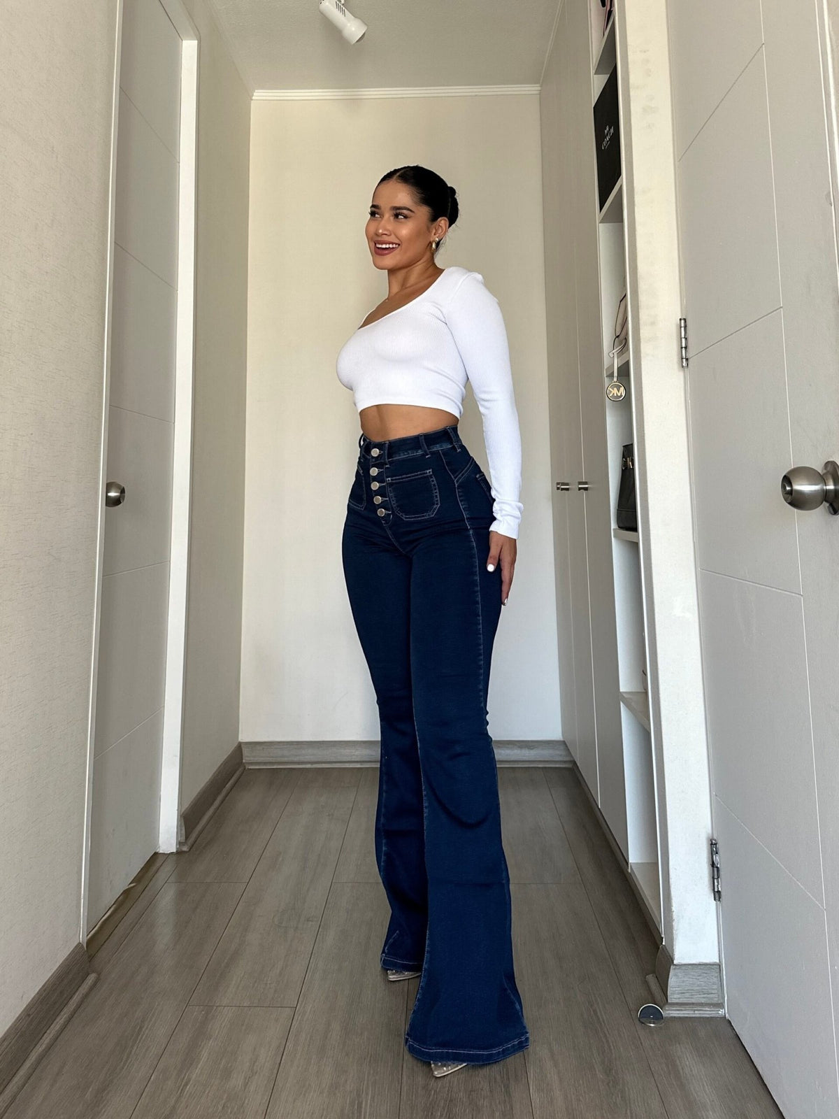 Jeans Flare Zara Azul· KL-1825 · Paradise