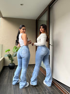 Jeans Flare Cierre Dakota · KL-2031 · Paradise