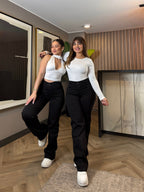 Jeans Wide Leg Negro · For3t