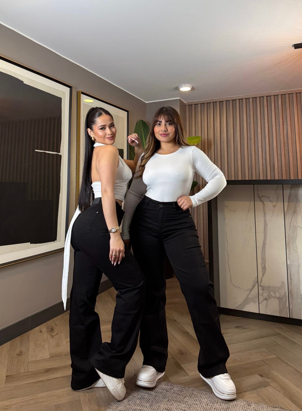 Jeans Wide Leg Negro · For3t
