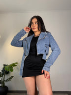 Chaqueta Denim Chic Celeste Claro