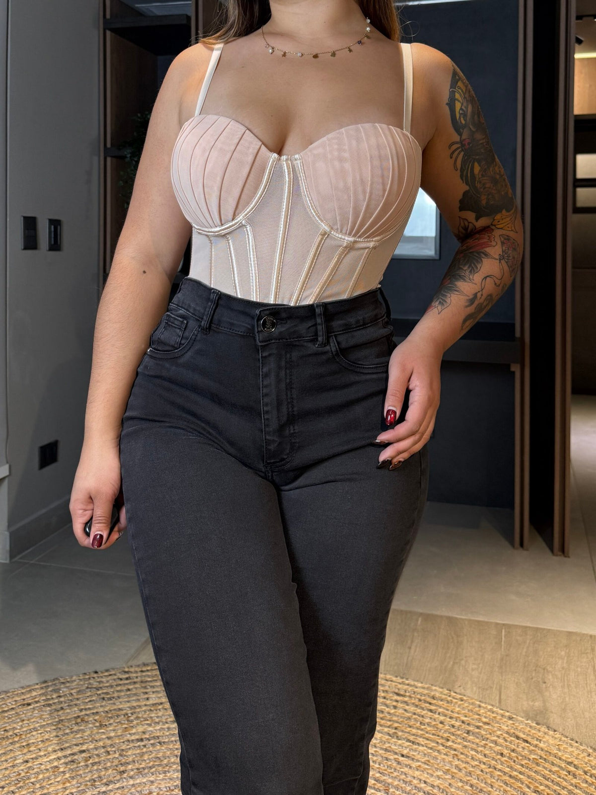 Corset Champagne Glow