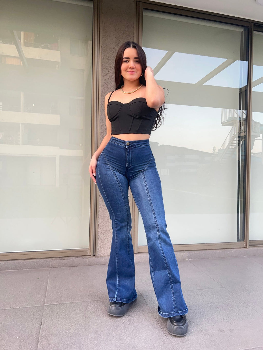 Jeans Flare Turquía Azul · KL-1348 · Paradise