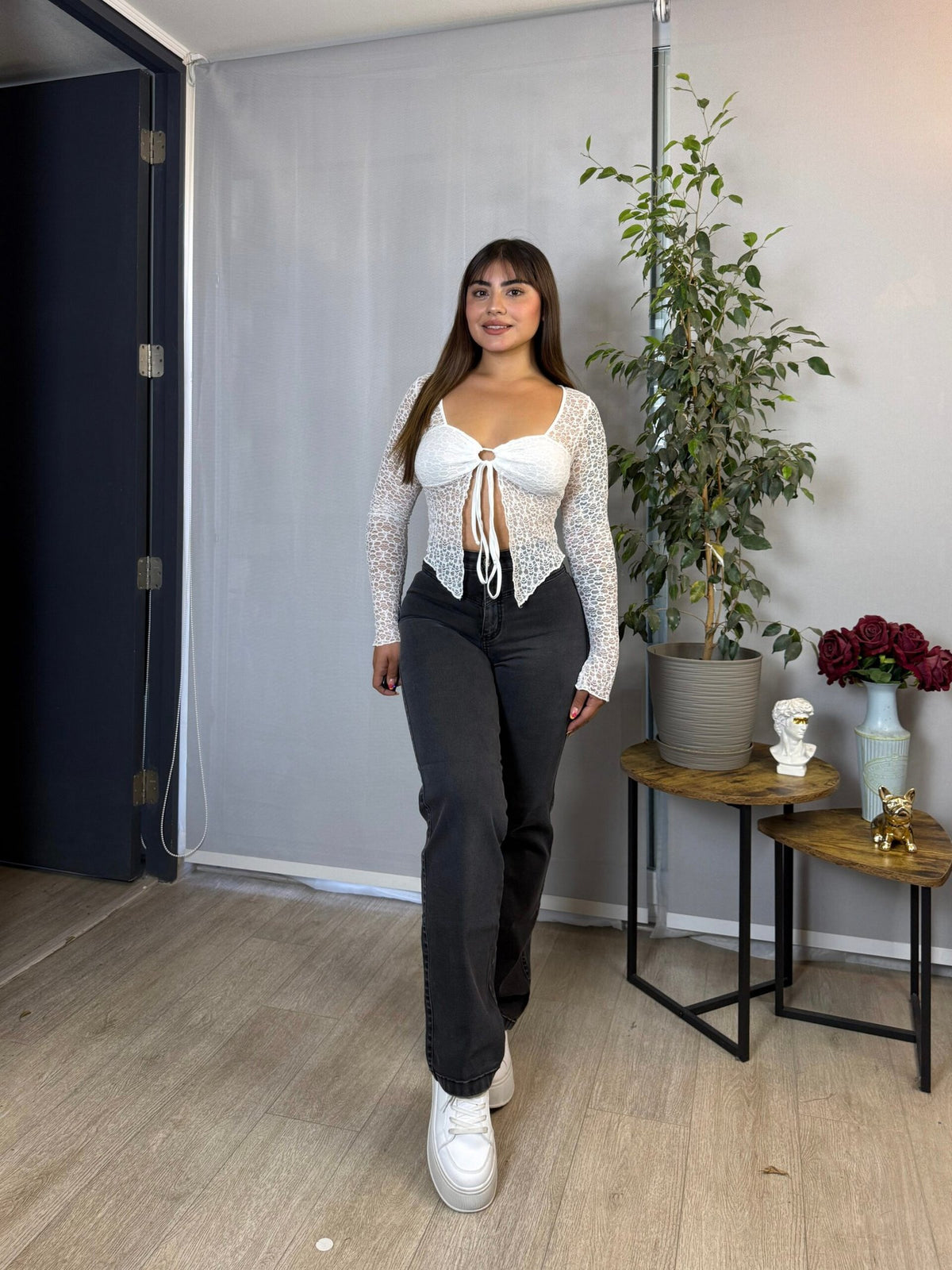 Jeans Wide Leg Curvy · For3t