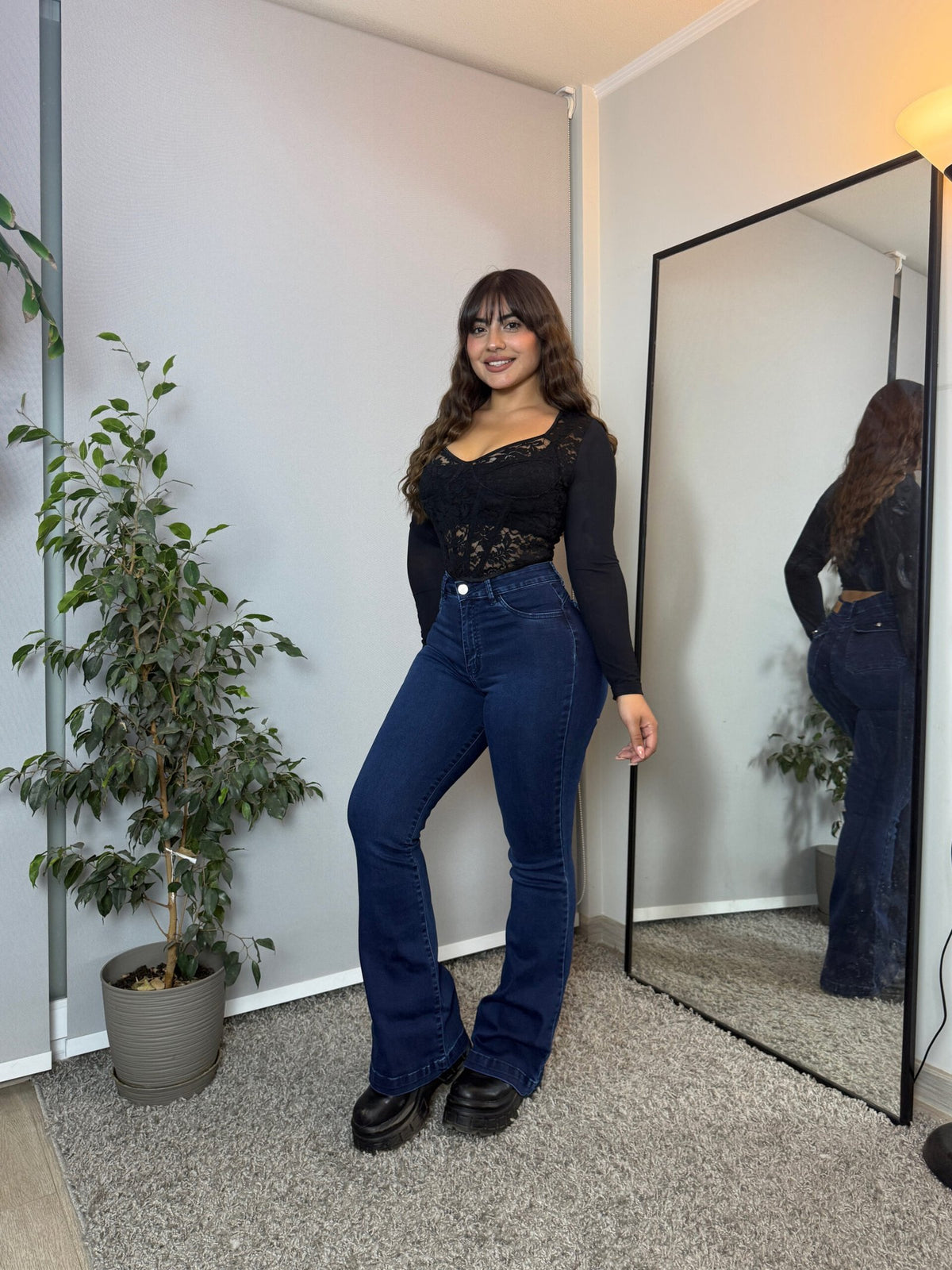 Crop Encaje Romance
