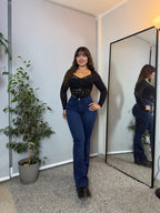 Crop Encaje Romance
