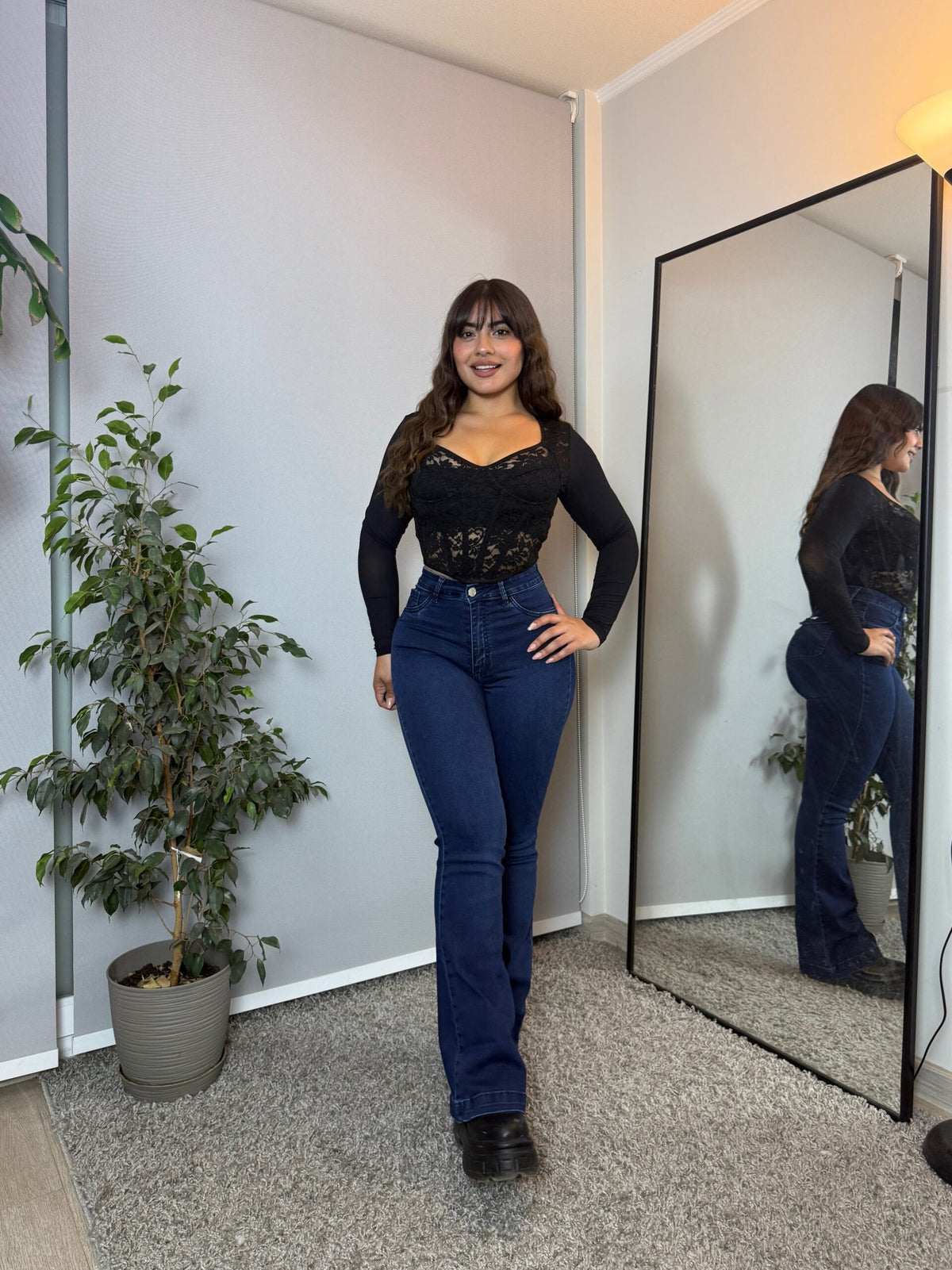 Crop Encaje Romance