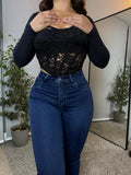 Crop Encaje Romance