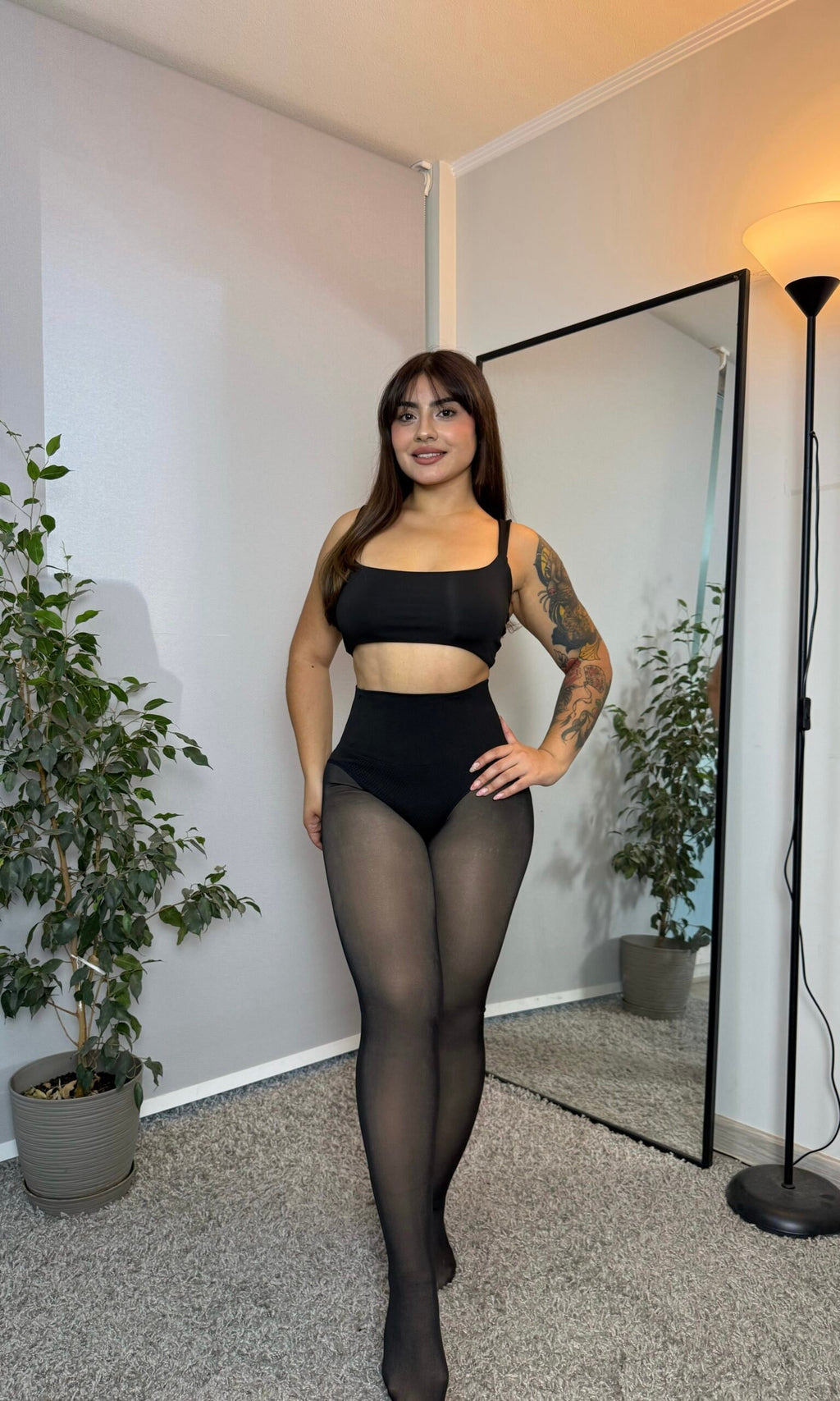 Panty Efecto Piel con Chiporro