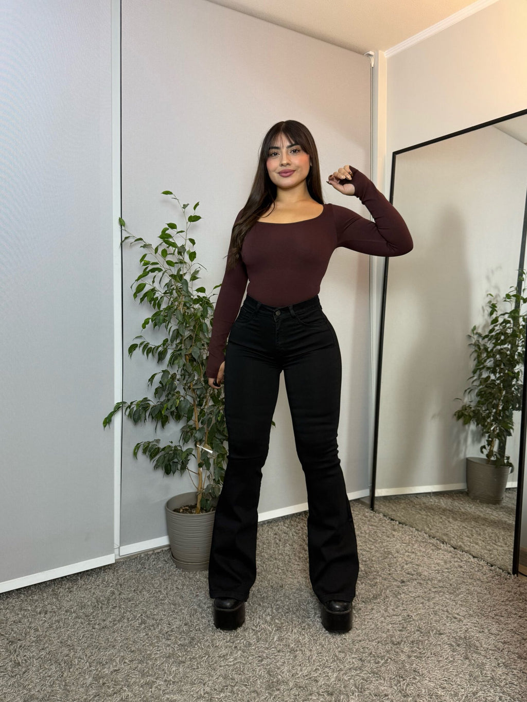 Jeans Flare Básico · KL-1090 · Paradise