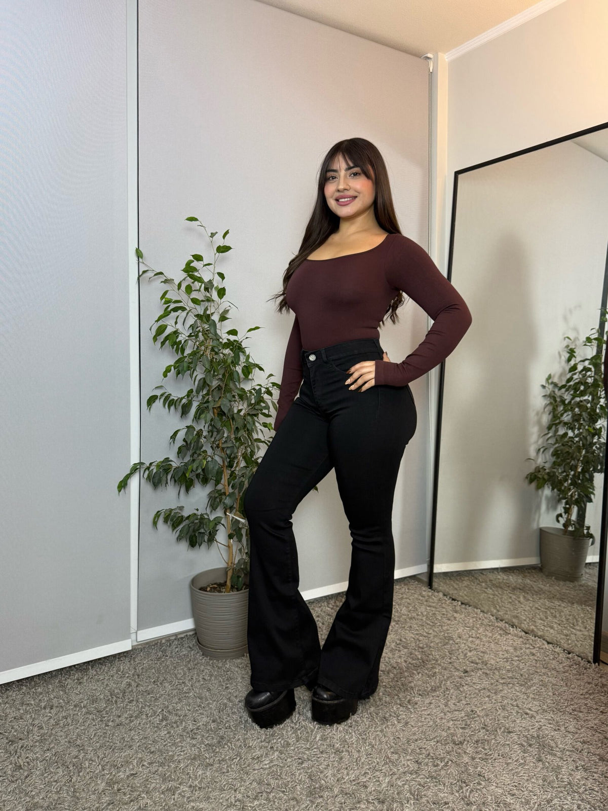 Jeans Flare Básico · KL-1090 · Paradise