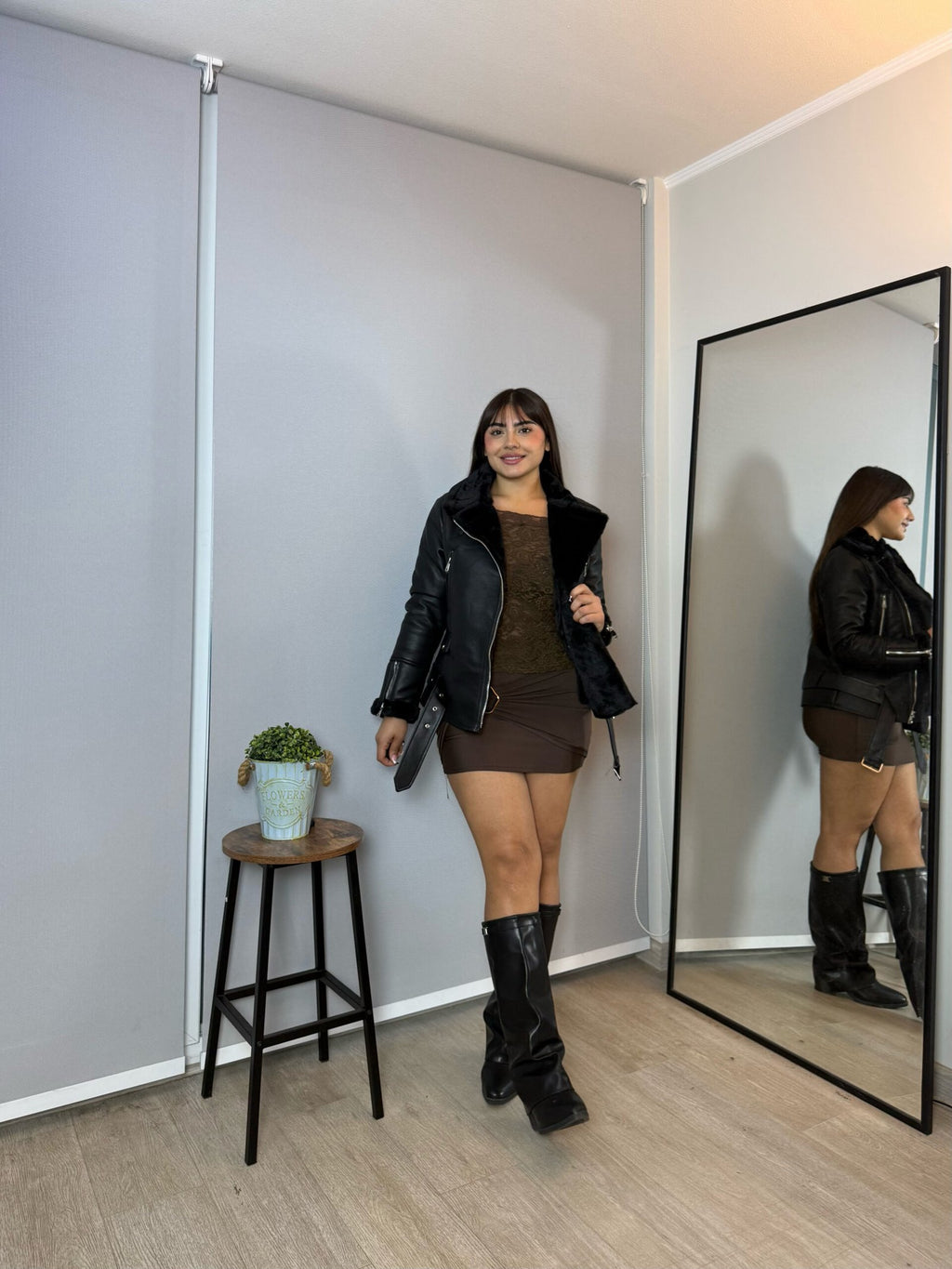 Chaqueta Aviadora Aspen Black · KL-3052