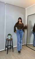 Jeans Wide Leg California · KL-2119 · Paradise