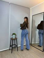 Jeans Wide Leg California · KL-2119 · Paradise