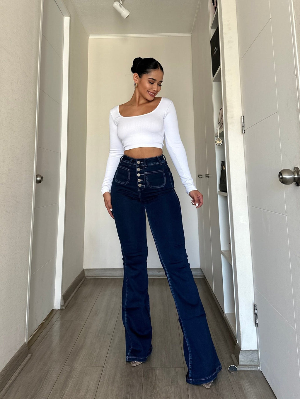 Jeans Flare Zara Azul· KL-1825 · Paradise