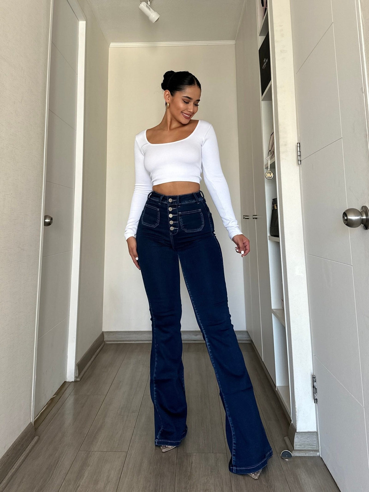 Jeans Flare Zara Azul· KL-1825 · Paradise