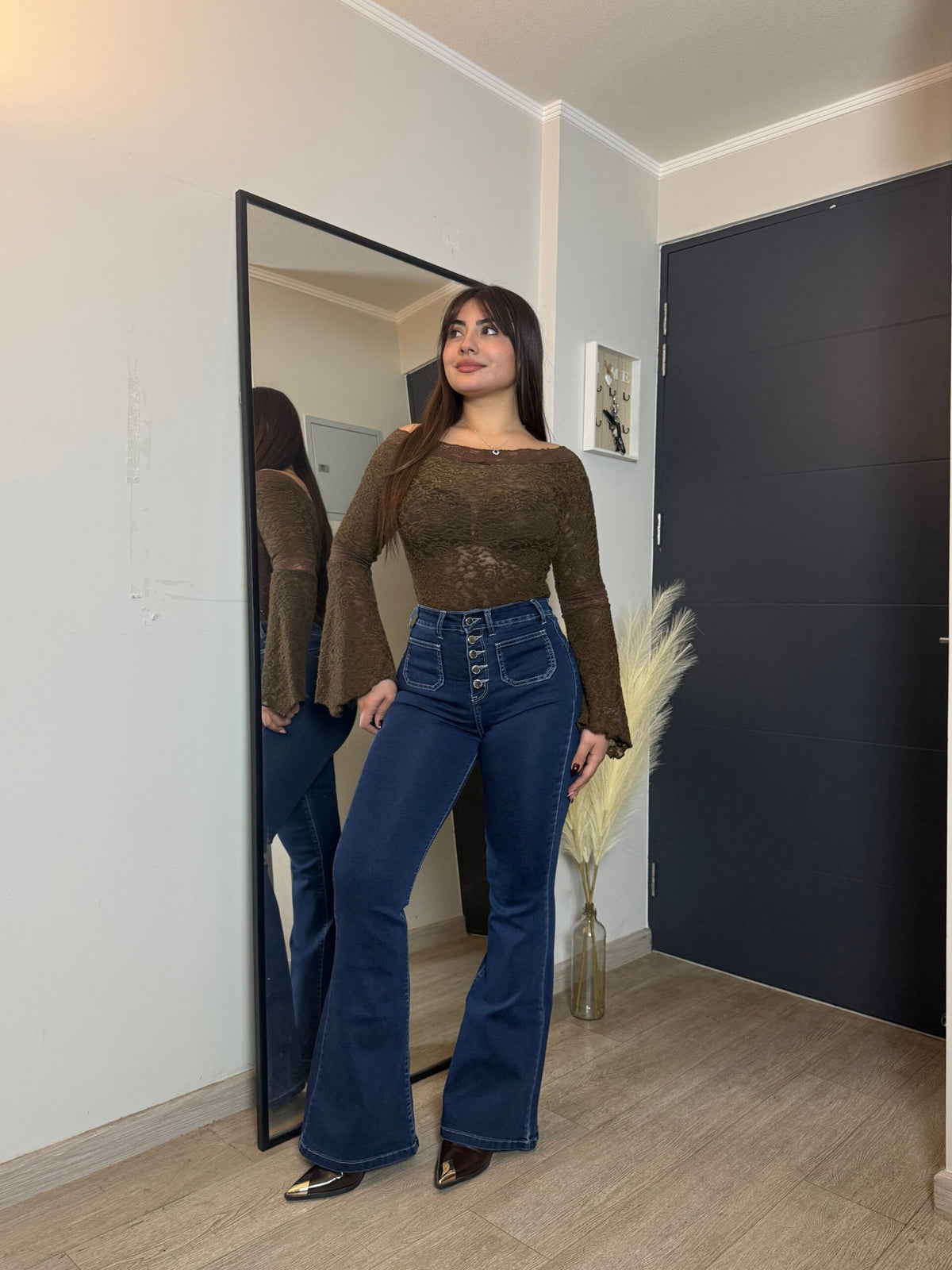 Jeans Flare Zara Azul· KL-1825 · Paradise