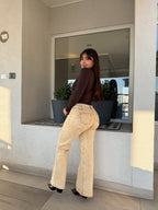 Jeans Wide Leg Beige Vintage · KL-2128 · Paradise