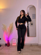 Jeans Flare Ojal · For3t