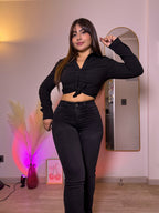 Jeans Flare Ojal · For3t