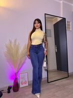 Jeans Flare Curvy Iconic · KL-2154 · Paradise