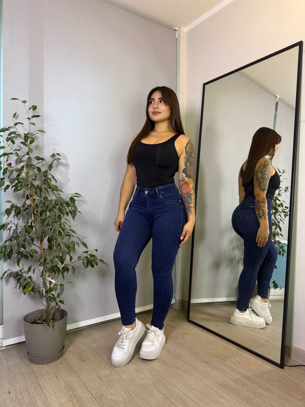 Jeans Skinny Argentina Azul · Emporium