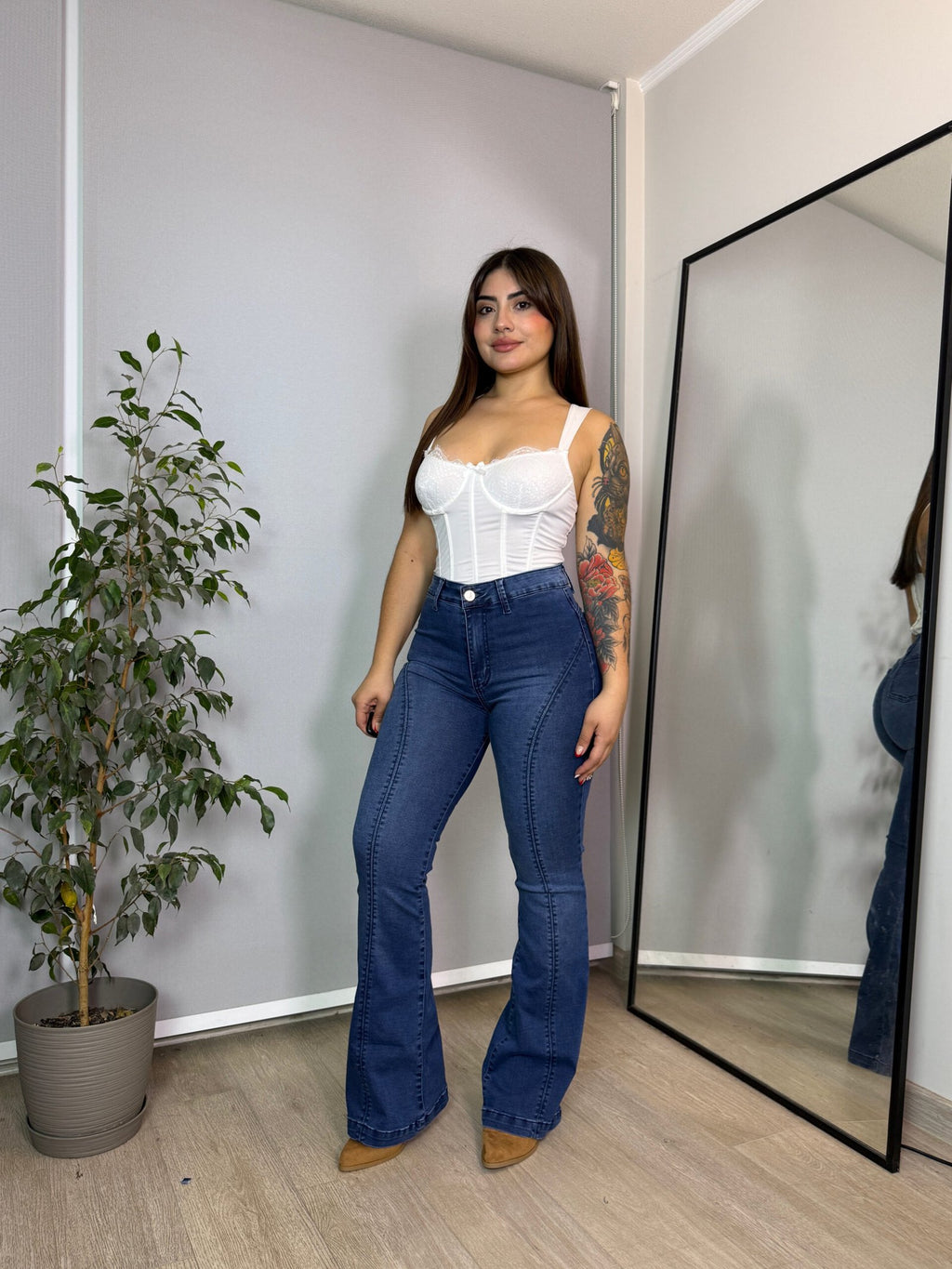 Jeans Flare Anais · Emporium